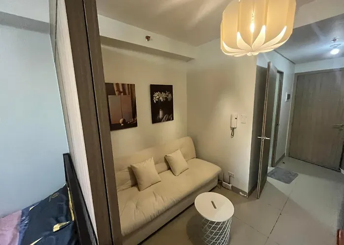 Apartment Shore 2 2-bed Balcony View Wifi Tv Near Moa 834 Manila